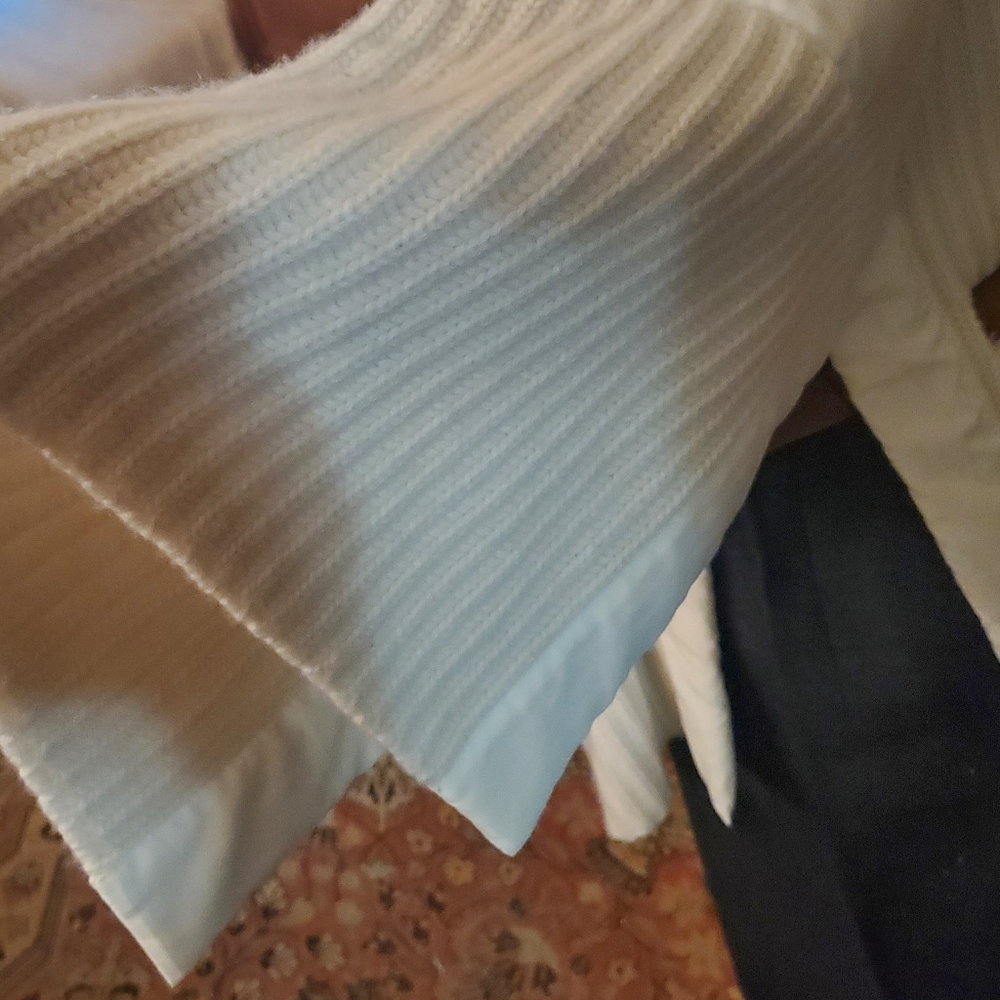 Luscious Chunky 100% Cashmere Club Monaco Turtleneck - Picture 2 of 11